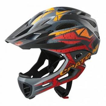 Cratoni Fahrradhelm C-Maniac Pro Fullfacehelm Downhill Freeride mit abnehmbarem Kinnbügel und Visier