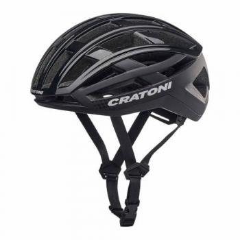 CRATONI C-AirLite Rennradhelm, schwarz glänzend