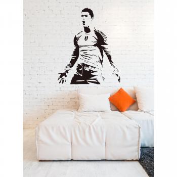 Ronaldo Fotballstjerne Klistremerke