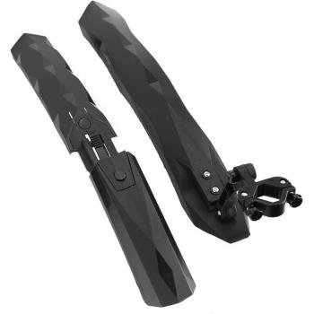 4-Color Mountain Bike Mudguards with LED Light