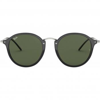 Ray-Ban Uomo RB2447 ROUND 901 Occhiali da sole Pantos Nero