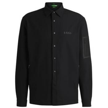 BOSS GREEN Overshirt B_Lite_L - Schwarz - Herrenjacke