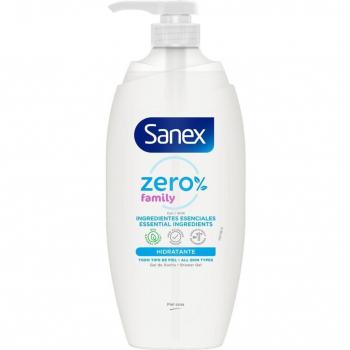 Gel de ducha Sanex Zero % para adultos y niños 750ml