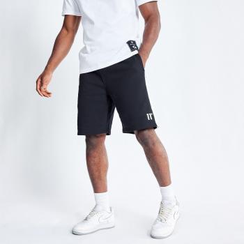 Pantalones Cortos 11 Grados con Paneles - Negro/Blanco