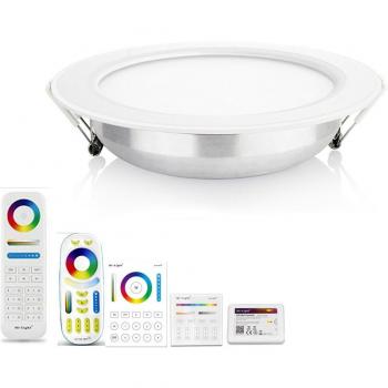 Panel LED RGB CCT Regulable con WIFI y RF 6/12/15W