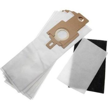 Vhbw Complete Filter and Microfleece Bag Kit for Hoover U3442, U3450