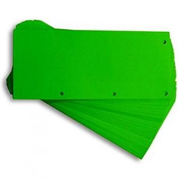 Separatore Elba 105x245mm verde cartoncino riciclato 60 unità