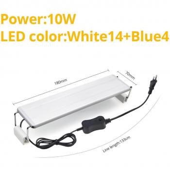 LED Fish Tank Light 18-74cm White and Blue