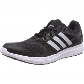 Adidas Energy Cloud V, Sneakers de Course pour Femmes, Couleur Noir (Core Black/Matte Silver/Carbon), Pointure 40