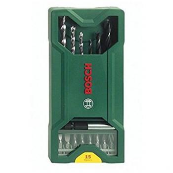 Kit de Bits e Brocas 15 Peças Mini X-Line Bosch