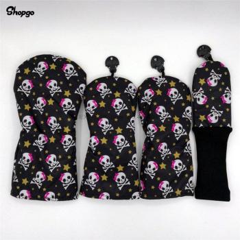 Skull Golf Club Covers for Driver and Fairway Woods