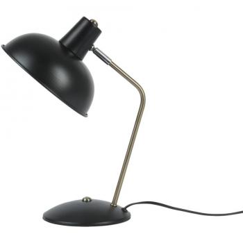 Lampe de table hood en métal noir Present Time
