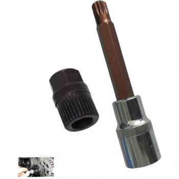 Embout de poulie d’alternateur M10 33 dents