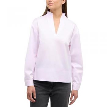 Etera Mode GmbH Soft Luxury Shirt – Einfarbiges Rosa, Damen, Größe 40