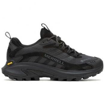 MERRELL Damen Moab Speed 2 Gore-Tex – Schwarz/Schwarz – 40