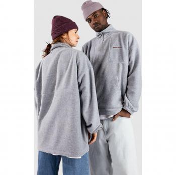 Half‑Zip Fleece Sweater Grey – Beyond Medals