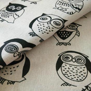 Printed Cotton Linen Fabric for Curtains and Tablecloths