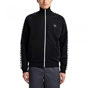 Chaqueta Negra Fred Perry Estilo Urbano