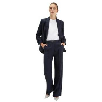 Pantalón Vaporoso de Vestir con Apertura Motivi