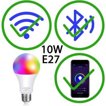 Kabellose Bluetooth LED Nachtlampe E27