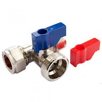 Oracstar Tee Valve (Hot/Cold) - 15mm x 15mm x 3/4 BSP