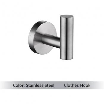Brushed Gold Bathroom Accessory Set with Towel Bar and Toilet Paper Holder