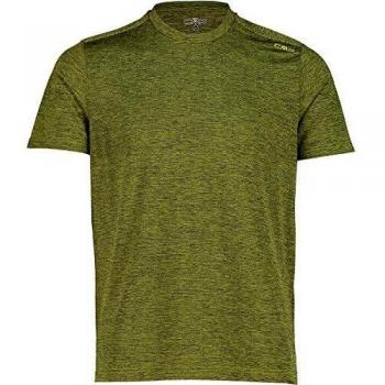 CMP Herren T-Shirt Melange – Limettengrün – XL (46)