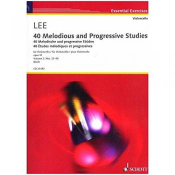 Estudios melodicos y progresivos op.31 vol.2: nº 23 a 40 para violoncello (urtext) (best)
