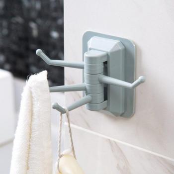 Gancho Giratorio para Almacenamiento en Baño - 1/3/5 Piezas