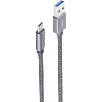 Shiverpeaks BASIC-S USB 3.2 Gen 2 Cable, USB-A to USB-C, 2m