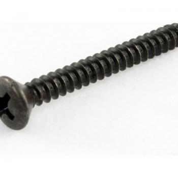 Allparts GS‑0003‑003 Black Button Screws (Strap)