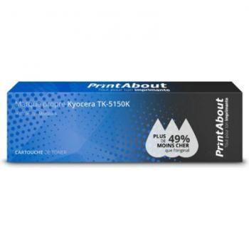Toner PrintAbout Compatible Kyocera TK‑5150K – 4 Couleurs – Multipack