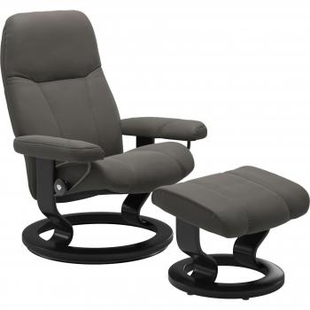 Stressless® Consul Sessel‑Set mit Classic Base