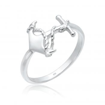 Elli Marina-Anker Ring – 1 ct 925 Sterling Silber für Frauen