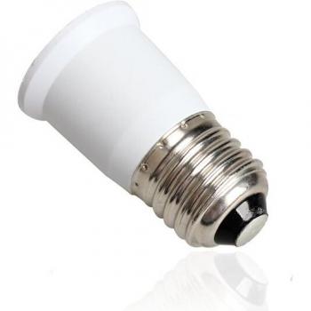 Om E27 Lamphouder Converter Socket Light Bulb Lamp Holder Adapter Plug Extender led Licht Gebruik