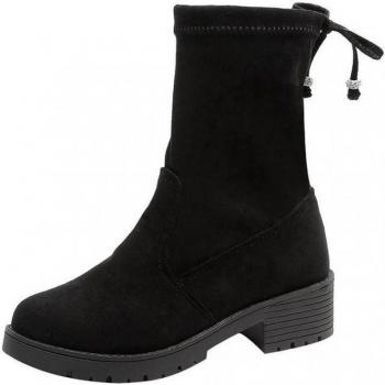 Elegante Wildleder-Stiefeletten für Damen