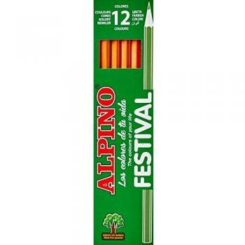 Pintura madera naranja 12 unidades festival alpino c0131003 579250