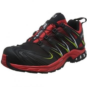 Salomon L39185800, Zapatillas de Trail Running para Hombre, Rojo