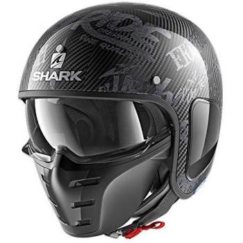 SHARK NC Freestyle Helm, Schwarz/Grau, XS