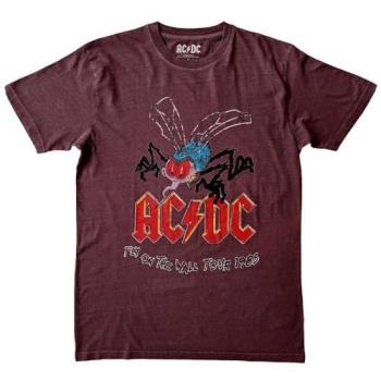Red AC/DC Fly On The Wall Tour Shirt – Large
