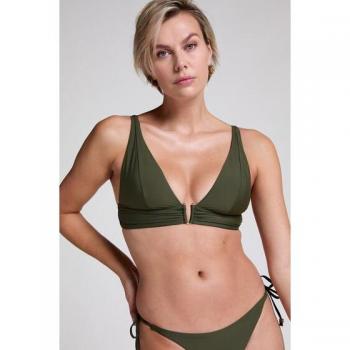 Bikini Luna Verde con Corte Triangular
