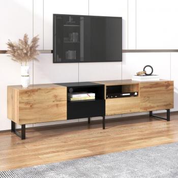 Mueble de Almacenaje para TV OKWISH con 2 puertas y 2 cajones