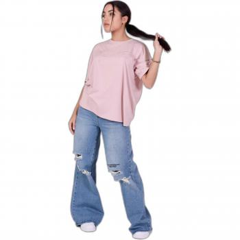 Camiseta Project X Paris con logo grande para mujer