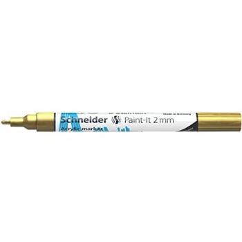 Schneider Acrylmarker Paint-It 310 2mm gold
