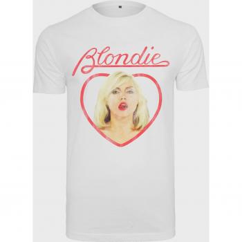 Tričko Blondie Heart of Glass bílé