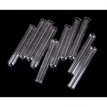 10Pcs 4-Inch Thick Wall Pyrex Glass Blowing Test Tubes (15*100mm)