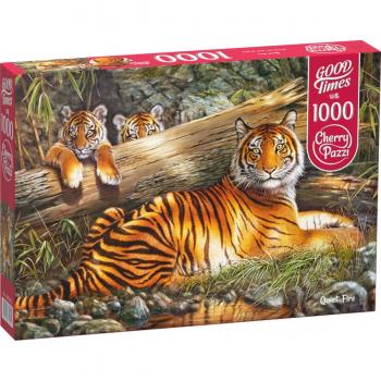 Kirschblüten Puzzle Ruhiges Feuer 1000 Teile