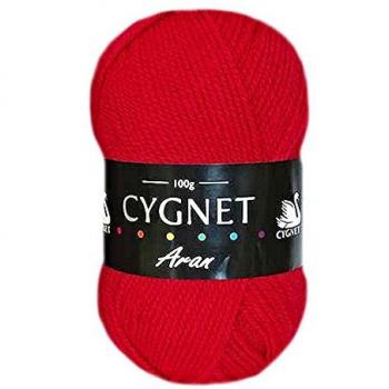 Cygnet Aran Weight Acrylic Knitting Wool - 100g