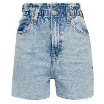 QS Jeansshorts Paper Bag für Damen - Relaxed Fit