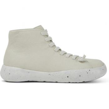 White Smooth Leather Ankle Boots – Size 41 (Men)